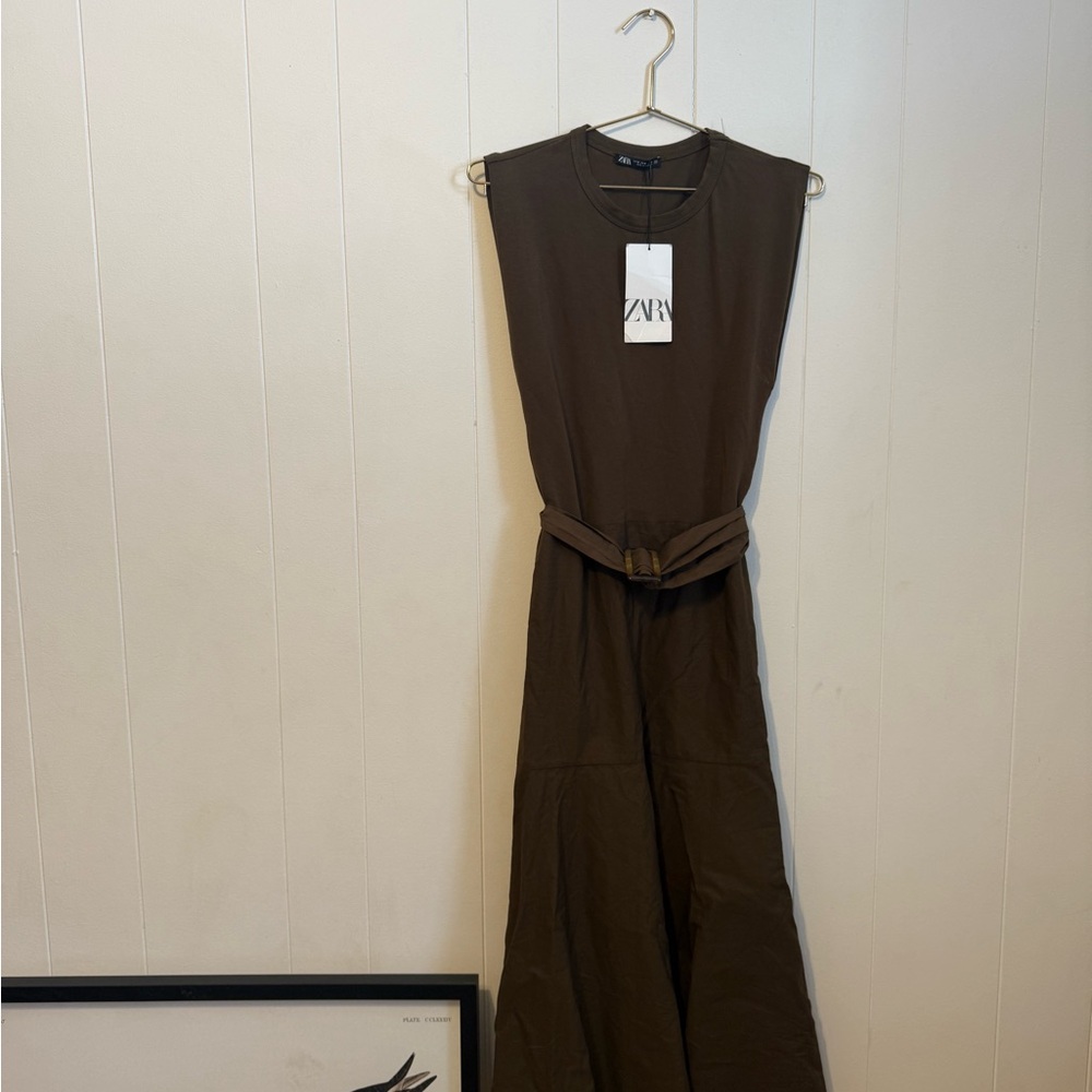Zara Brown Dress